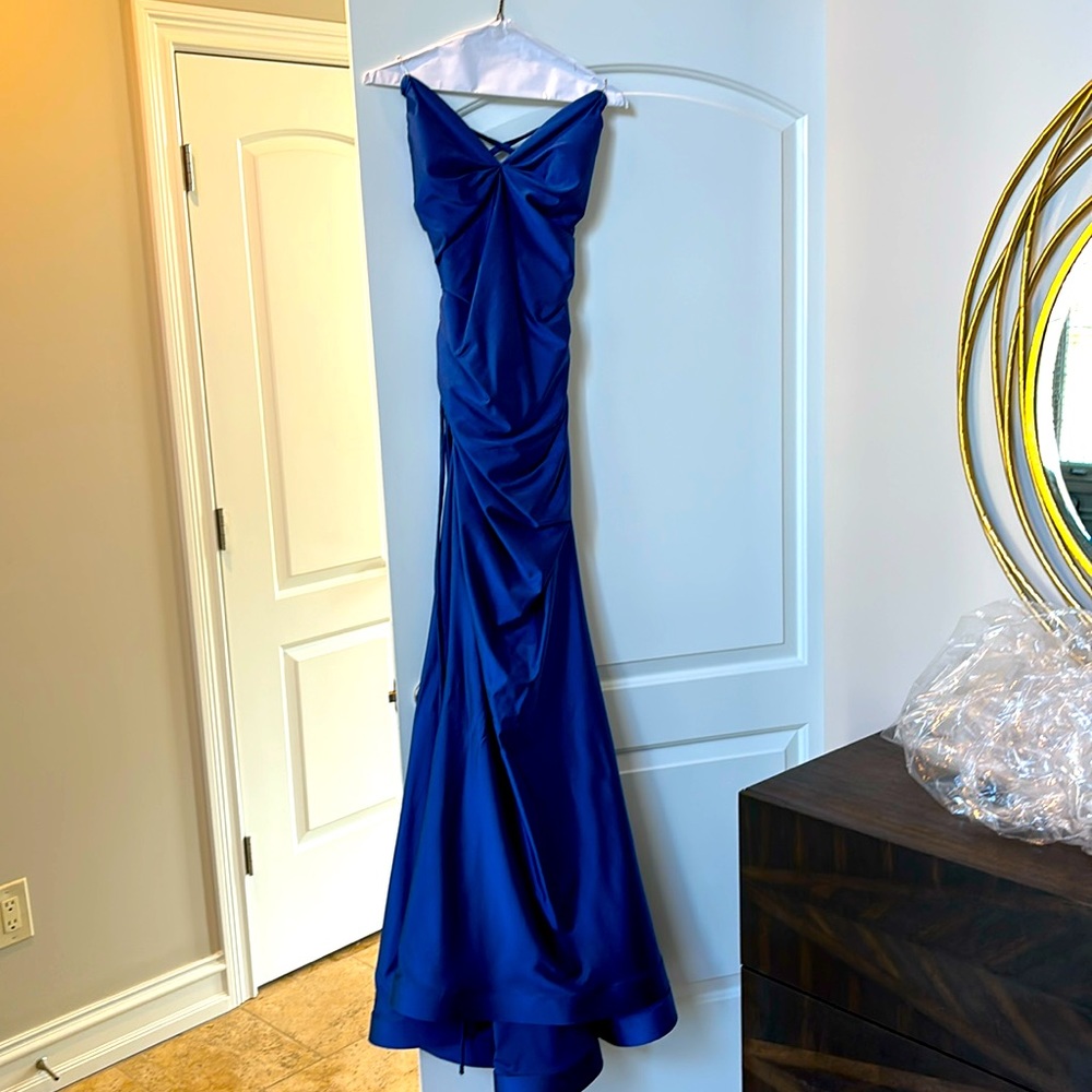 Royal Blue Prom Dess by Jessica Angel. Worn once and dry cleaned